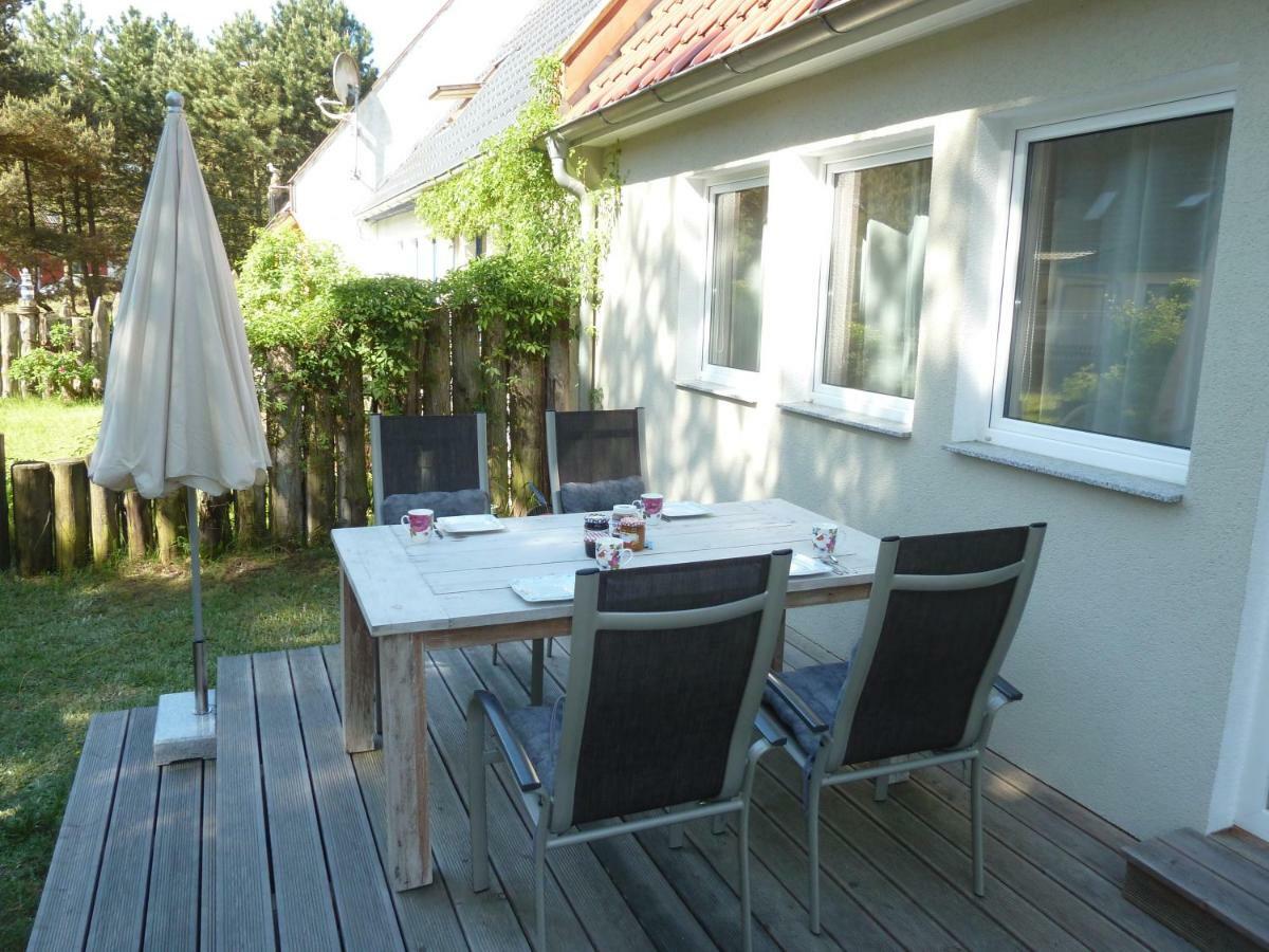 Romantisches Ferienhaus Boddenblick Mit Sauna Pruchten Dış mekan fotoğraf
