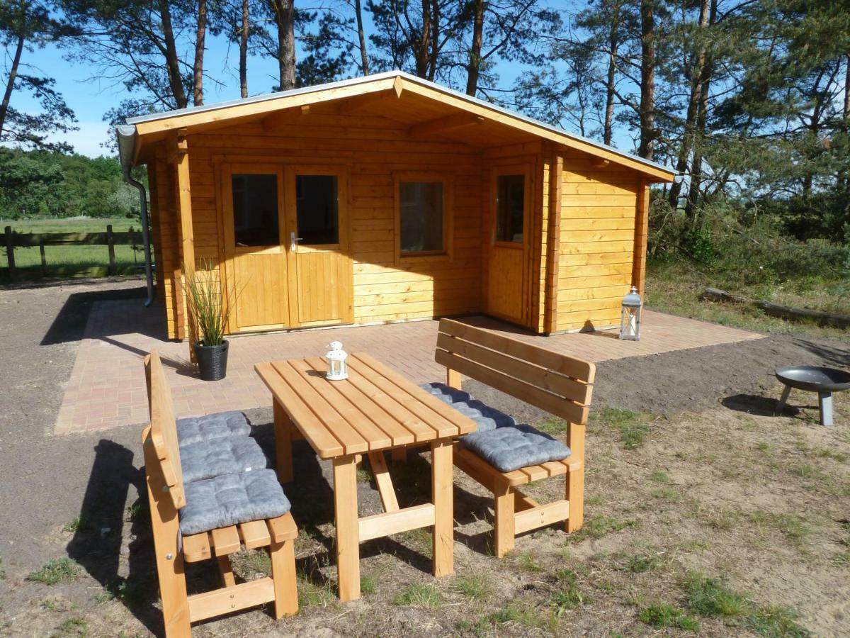 Romantisches Ferienhaus Boddenblick Mit Sauna Pruchten Dış mekan fotoğraf